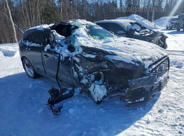 SADCT2EX1RA725107 2024 JAGUAR F-PACE Черный Передняя правая четверть
