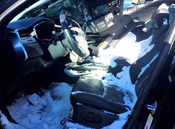 SADCT2EX1RA725107 2024 JAGUAR F-PACE Черный Вид салона спереди