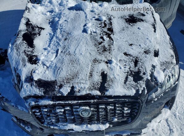 SADCT2EX1RA725107 2024 JAGUAR F-PACE Черный Вид подкапотного пространства