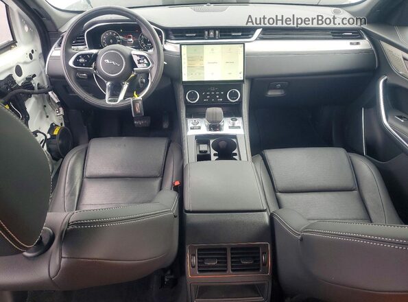 SADCT2EX1RA727018 2024 JAGUAR F-PACE Белый Вид панели приборов