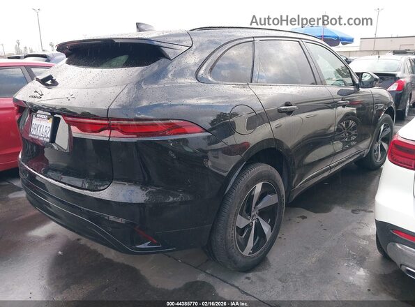 SADCT2EX8RA720602 2024 JAGUAR F-PACE Black უკანა მარჯვენა