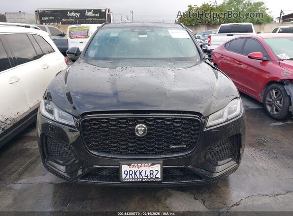 SADCT2EX8RA720602 2024 JAGUAR F-PACE Black უკანა სალონის ხედი