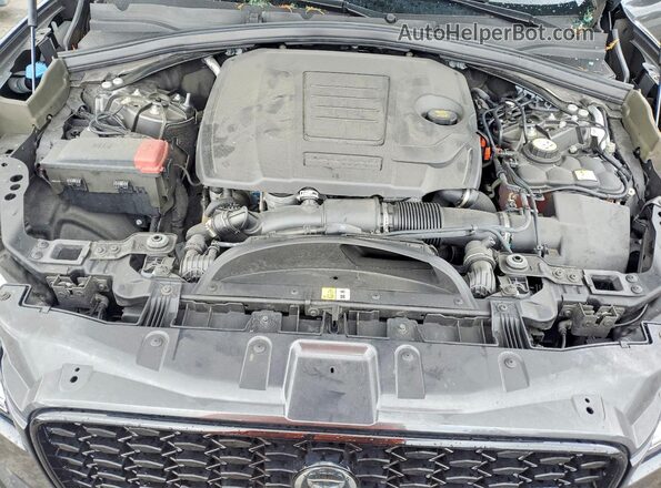 SADCT2EXXRA722190 2024 JAGUAR F-PACE Black Vista del compartimento del motor