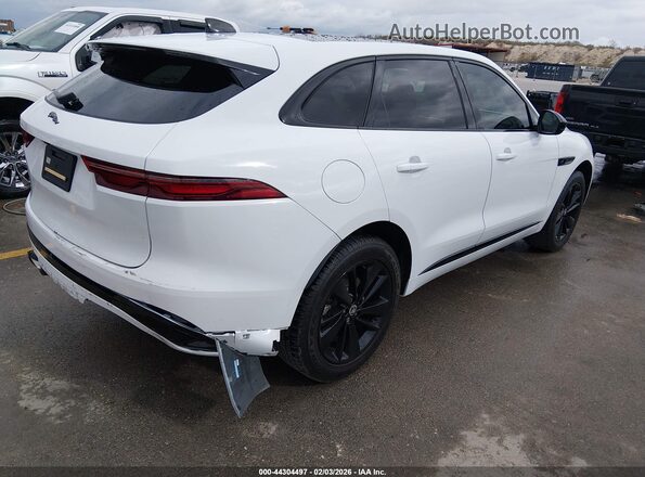 SADCT2FU2RA737688 2024 JAGUAR F-PACE Белый Задняя правая четверть