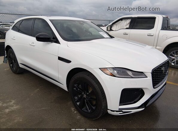 SADCT2FU2RA737688 2024 JAGUAR F-PACE Белый Передняя правая четверть