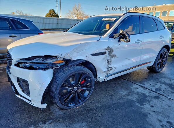 SADCT2FU2TA759536 2026 JAGUAR F-PACE White Vista tres cuartos delantera izquierda