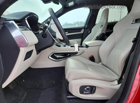 SADCT2FU8RA722645 2024 JAGUAR F-PACE Red Vista interior delantera