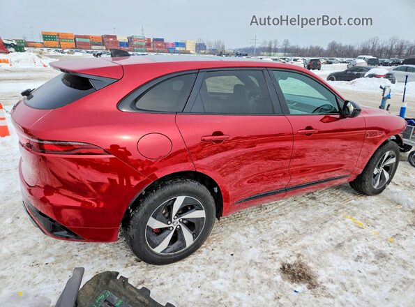 SADCT2FU8RA722645 2024 JAGUAR F-PACE Red Trasero derecho