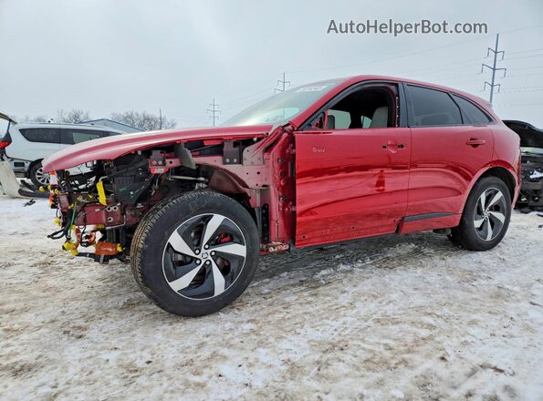 SADCT2FU8RA722645 2024 JAGUAR F-PACE Red Vista tres cuartos delantera izquierda