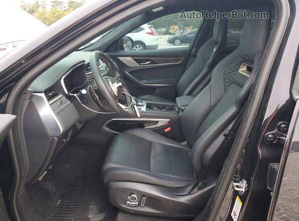 SADCZ2EE5PA714105 2023 JAGUAR F-PACE Black Widok wnętrza z przodu