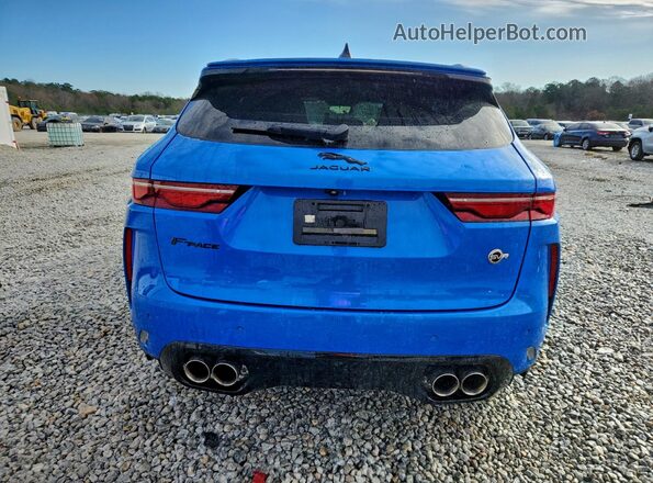 SADCZ2EE7NA696428 2022 JAGUAR F-PACE Blue Vista trasera
