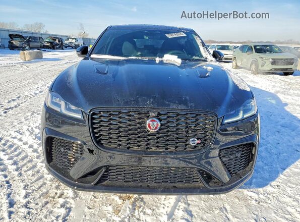 SADCZ2EE9PA708162 2023 JAGUAR F-PACE Black Widok z przodu