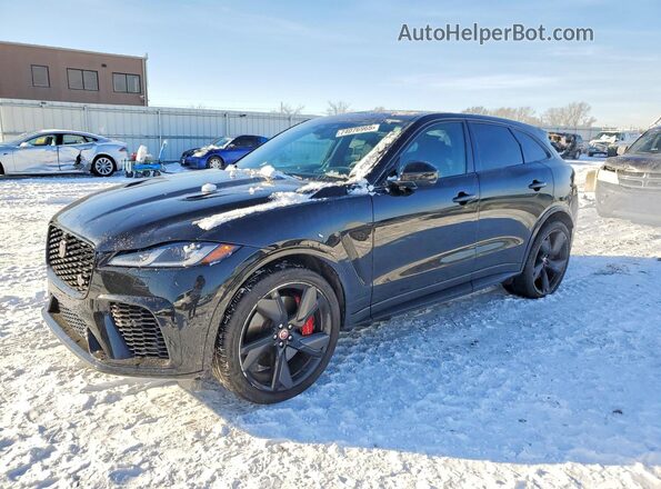 SADCZ2EE9PA708162 2023 JAGUAR F-PACE Black Przód lewy