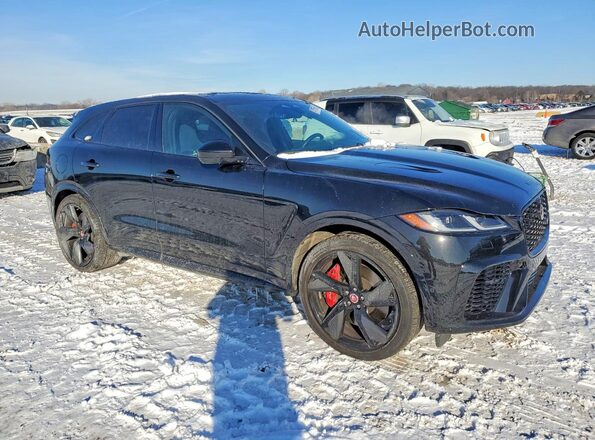 SADCZ2EE9PA708162 2023 JAGUAR F-PACE Black Przód prawy