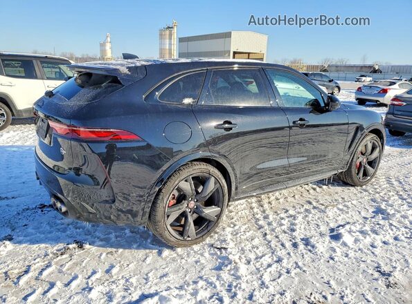 SADCZ2EE9PA708162 2023 JAGUAR F-PACE Black Tył prawy