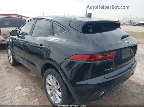 SADFJ2FX0K1Z42302 2019 JAGUAR E-PACE Черный Задняя левая четверть