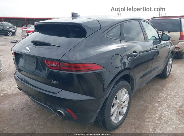 SADFJ2FX0K1Z42302 2019 JAGUAR E-PACE Черный Задняя правая четверть