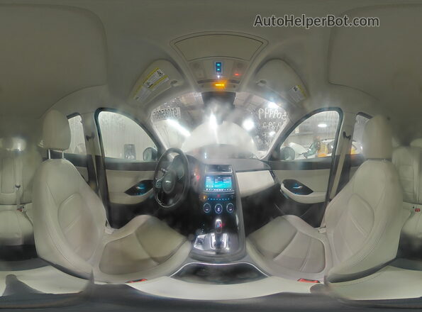SADFJ2FX0K1Z64820 2019 JAGUAR E-PACE Белый Панорамный вид салона 360°