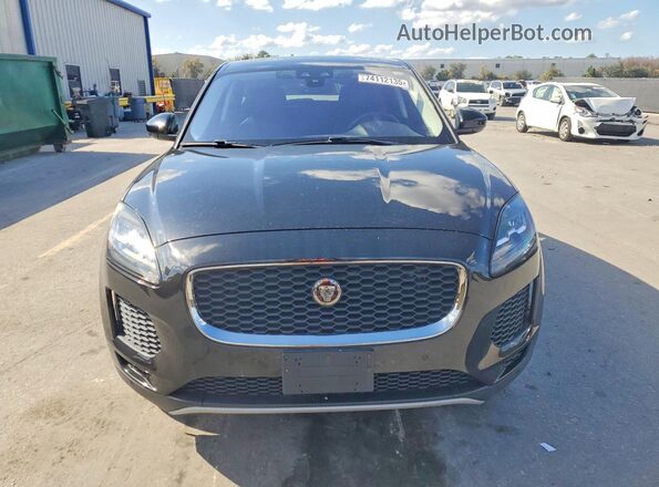 SADFJ2FX1J1Z30979 2018 JAGUAR E-PACE Черный Вид спереди