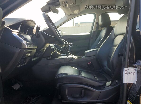 SADFJ2FX1J1Z30979 2018 JAGUAR E-PACE Черный Вид салона спереди