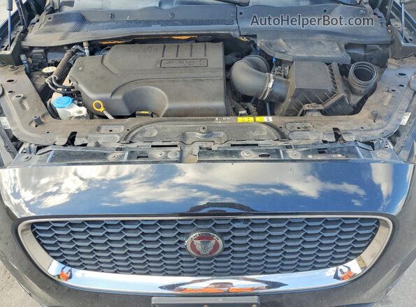 SADFJ2FX1J1Z30979 2018 JAGUAR E-PACE Черный Вид подкапотного пространства