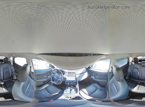 SADFJ2FX1J1Z30979 2018 JAGUAR E-PACE Черный Панорамный вид салона 360°
