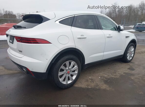 SADFJ2FX3K1Z47493 2019 JAGUAR E-PACE Белый Задняя правая четверть