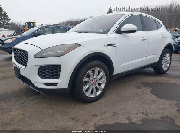 SADFJ2FX3K1Z47493 2019 JAGUAR E-PACE Белый Передняя левая четверть