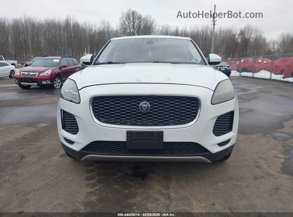 SADFJ2FX3K1Z47493 2019 JAGUAR E-PACE Белый Вид щитка приборов