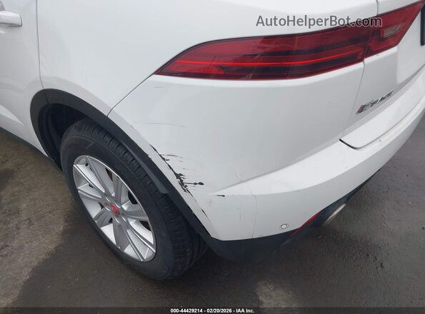 SADFJ2FX3K1Z47493 2019 JAGUAR E-PACE Белый Вид спереди