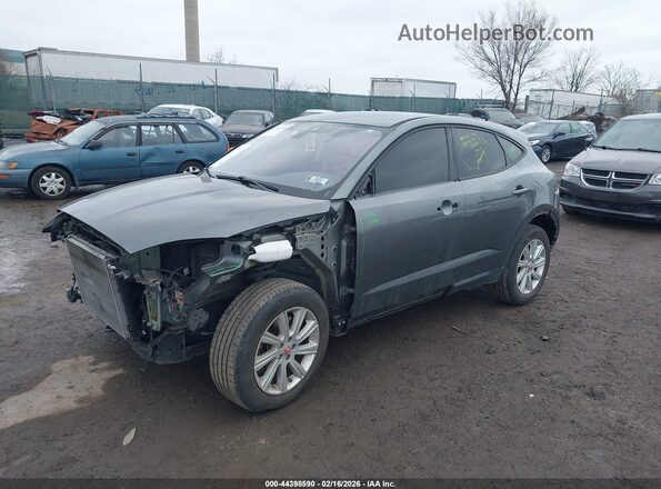 SADFJ2FX8K1Z36201 2019 JAGUAR E-PACE Серый Передняя левая четверть