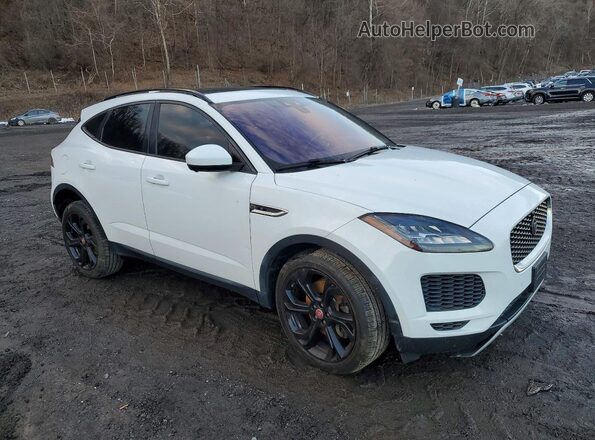 SADFJ2FXXK1Z51248 2019 JAGUAR E-PACE Белый Передняя правая четверть