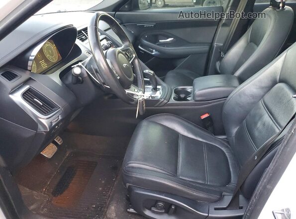 SADFJ2FXXK1Z51248 2019 JAGUAR E-PACE Белый Вид салона спереди