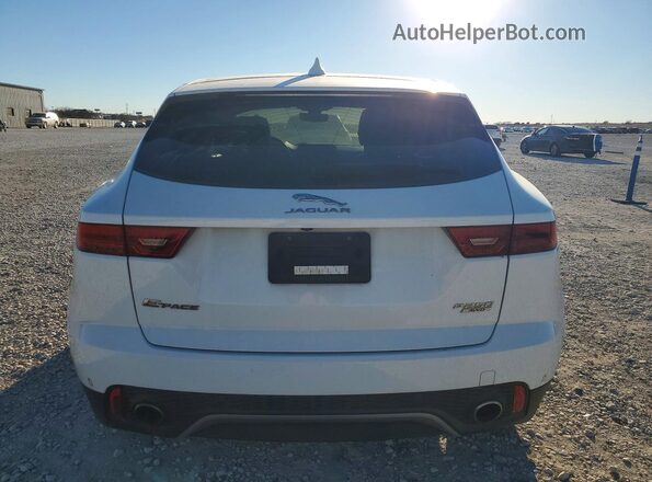 SADFJ2FXXK1Z52738 2019 JAGUAR E-PACE White Вид ззаду