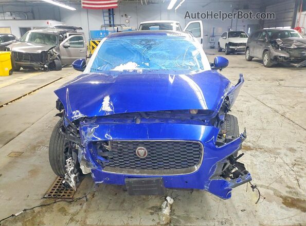 SADFP2FX0K1Z43609 2019 JAGUAR E-PACE Синий Вид спереди