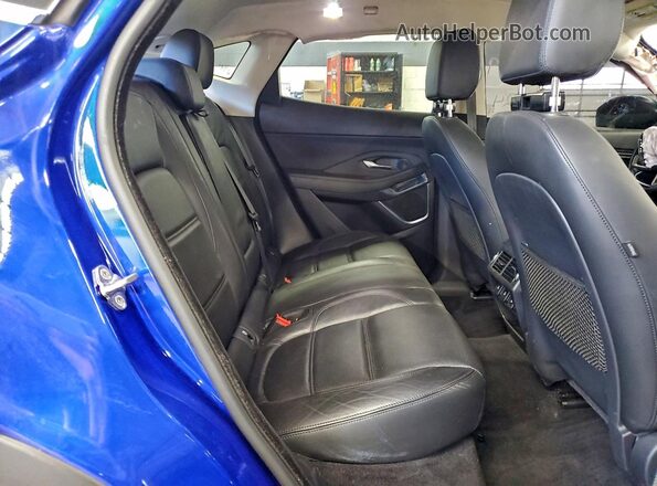 SADFP2FX0K1Z43609 2019 JAGUAR E-PACE Синий Вид задней части салона