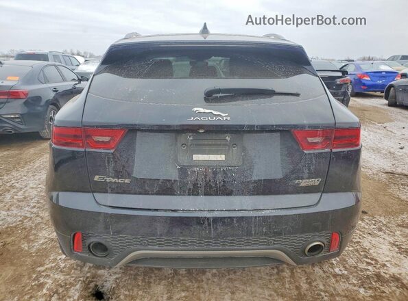 SADFP2FX2K1Z63585 2019 JAGUAR E-PACE Black უკანა ხედი