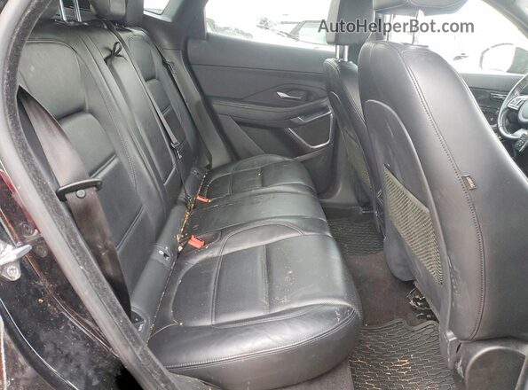 SADFP2FX2K1Z63585 2019 JAGUAR E-PACE Black უკანა სავარძლების ხედი