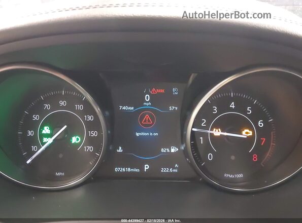 SADFP2FX3K1Z33785 2019 JAGUAR E-PACE White Widok tylnych siedzeń