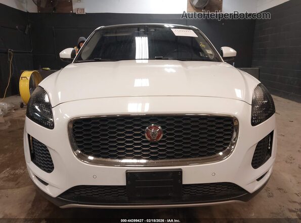 SADFP2FX3K1Z33785 2019 JAGUAR E-PACE White Widok zestawu wskaźników