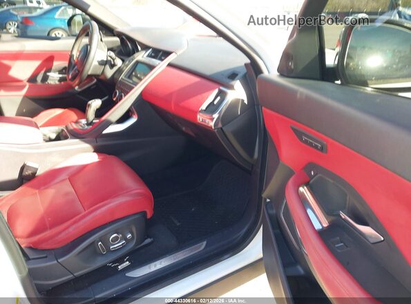 SADFT2GX0K1Z52448 2019 JAGUAR E-PACE White Вид салону спереду