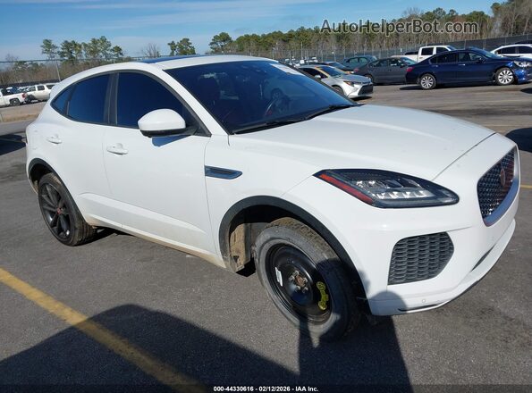 SADFT2GX0K1Z52448 2019 JAGUAR E-PACE White Передня права чверть