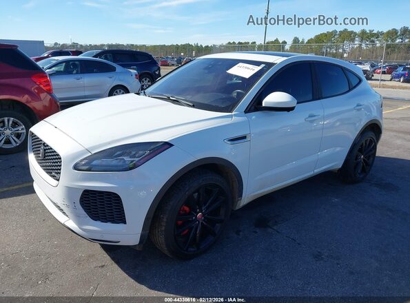 SADFT2GX0K1Z52448 2019 JAGUAR E-PACE White Передня ліва чверть