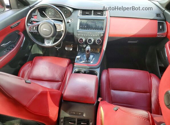 SADFT2GX8K1Z50012 2019 JAGUAR E-PACE Серый Вид панели приборов