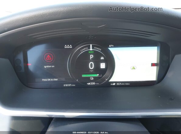 SADHB2S10L1F80046 2020 JAGUAR I-PACE Gray Вид задніх сидінь
