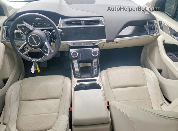 SADHB2S14L1F84763 2020 JAGUAR I-PACE Tan Vista del salpicadero