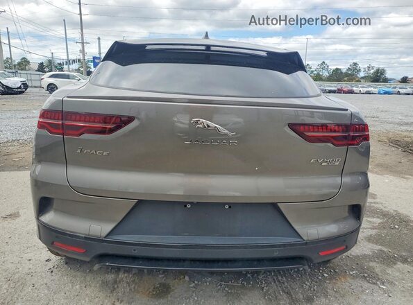 SADHB2S14L1F84763 2020 JAGUAR I-PACE Tan Vista trasera
