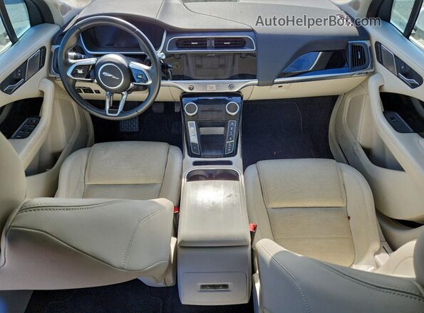 SADHB2S15K1F72846 2019 JAGUAR I-PACE Белый Вид панели приборов
