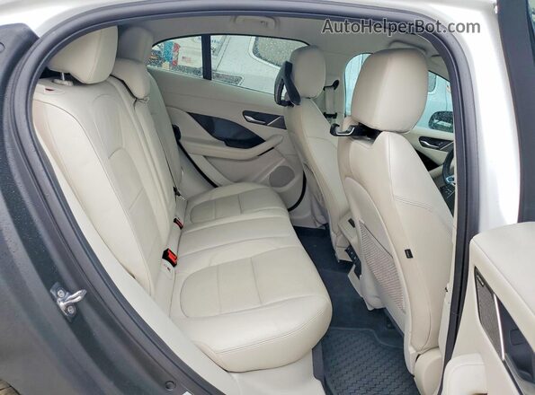 SADHB2S17L1F84840 2020 JAGUAR I-PACE Белый Вид задних сидений