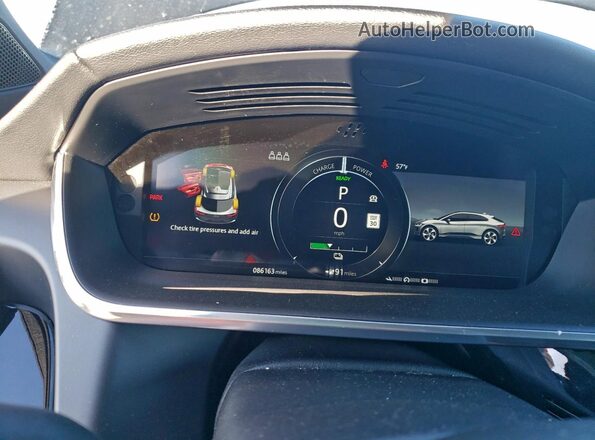 SADHC2S16K1F76272 2019 JAGUAR I-PACE Black Widok zestawu wskaźników
